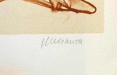 Claude WEISBUCH - Piano Romantique - Lithographie originale signée au crayon 2