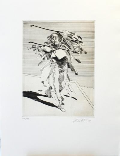 Claude WEISBUCH - Staccato - Original Hand Signed Engraving 2