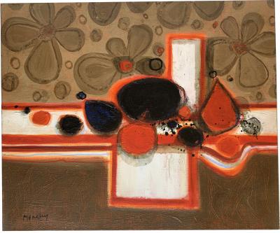 Frédéric MENGUY - Nature morte - Huile sur toile signée 2