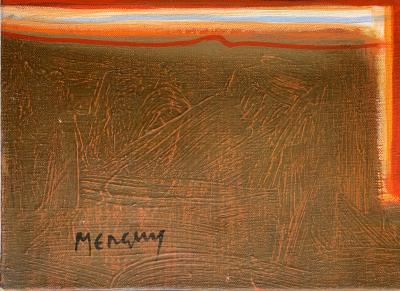 Frédéric MENGUY - Nature morte - Huile sur toile signée 2
