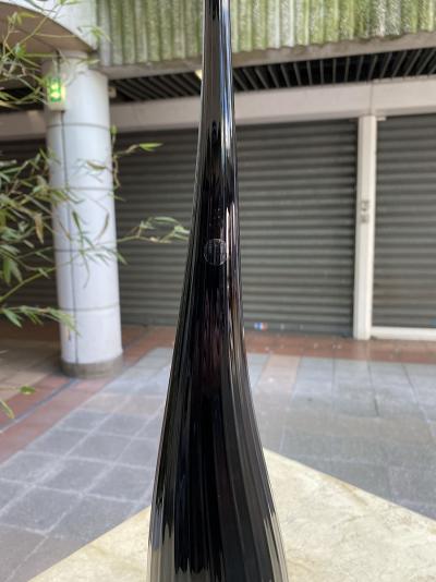 Renzo STELLON édition Salvatia murano -  vase Aria Noir,  2009 2