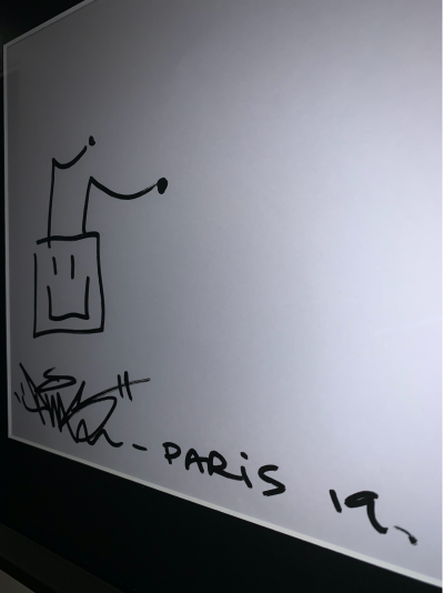 Paul Insect (PINS) - Happy Robot, 2019 - Petit dessin signé 2