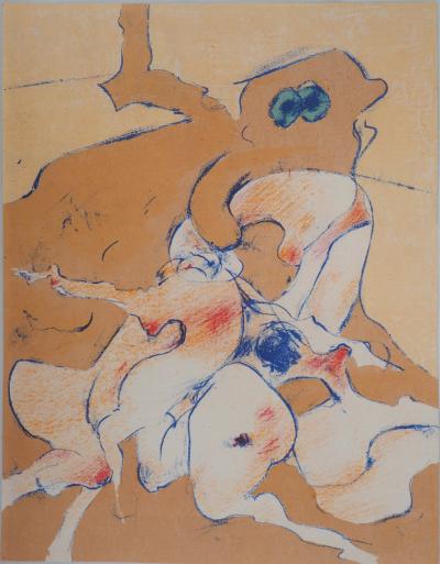 Dorothea TANNING - Les amants, 1974 - Lithographie originale 2