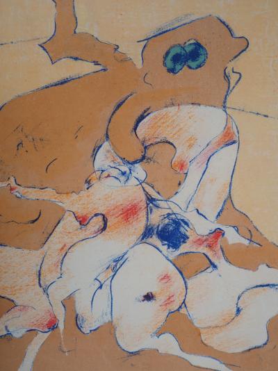 Dorothea TANNING - Les amants, 1974 - Lithographie originale 2