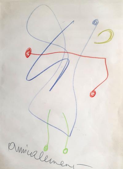 Joan MIRO - Sans Titre, 1972 - Dessin signé 2