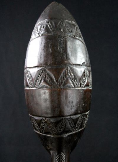 Côte d’Ivoire - Ethnie Dan - Cuillère à Jambes sur socle 2
