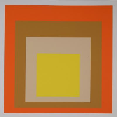 Josef ALBERS - Hommage au Carré, 1977 - Sérigraphie Originale 2