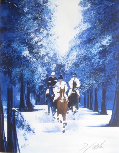 Victor SPAHN - Les 4 saisons - Quatre lithographies signée au crayon 2