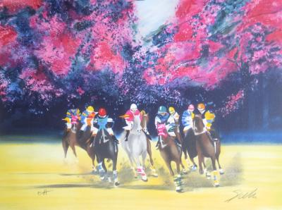 Victor SPAHN - Le Printemps - Lithographie signée au crayon 2