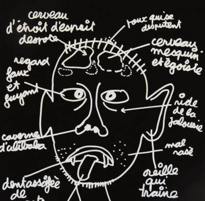 Ben VAUTIER - Ben Le Méchant, 1990 - Sérigraphie signée 2