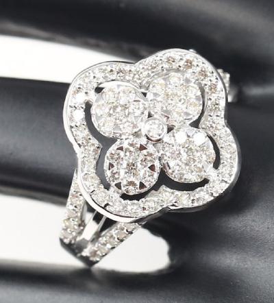 White Gold Diamond Ring 2