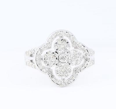 White Gold Diamond Ring 2