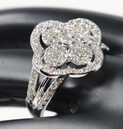 White Gold Diamond Ring 2