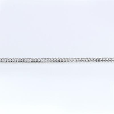 White Gold Tennis Bracelet with Diamonds 2