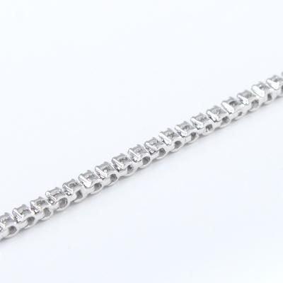 White Gold Tennis Bracelet with Diamonds 2