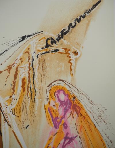 Salvador DALI - La Licorne - Lithographie originale signée 2