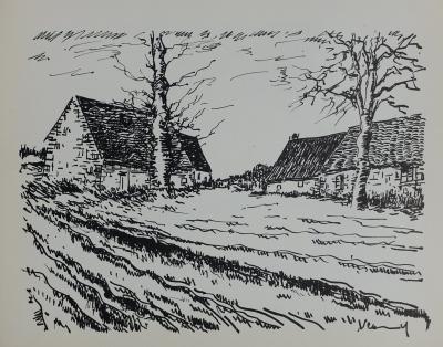 Maurice de VLAMINCK (d’après) : Les Challonges, 1958 - Lithographie originale signée 2