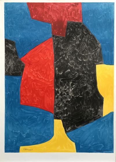 Serge POLIAKOFF (d’après) - Composition - Lithographie 2