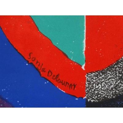 Sonia DELAUNAY (d’après)  - Unesco, 1975 - Affiche lithographique 2