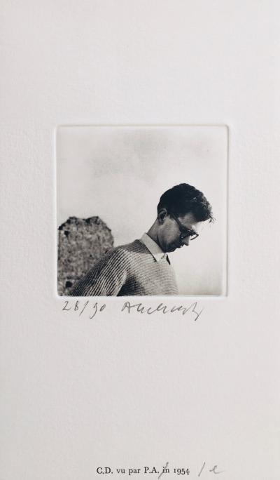 Pierre ALECHINSKY - Christian Dotremont, 2007 - Héliogravure signée au crayon 2