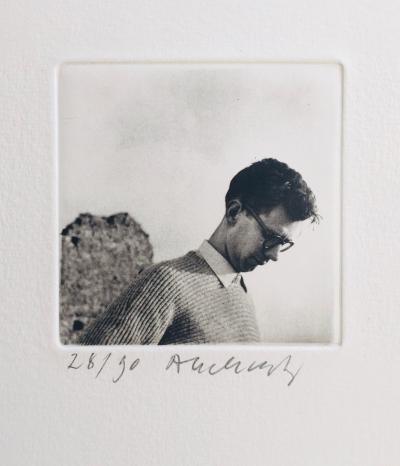 Pierre ALECHINSKY - Christian Dotremont, 2007 - Héliogravure signée au crayon 2