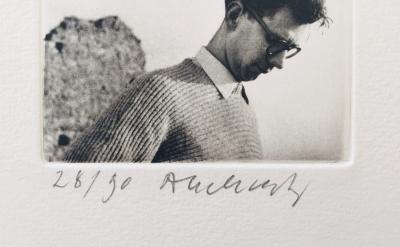 Pierre ALECHINSKY - Christian Dotremont, 2007 - Héliogravure signée au crayon 2