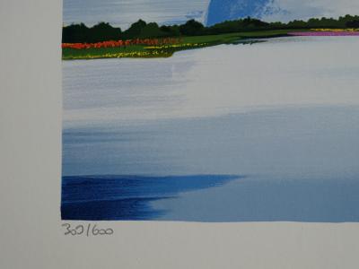 DENOËL -  Hommage à  Magritte - Lithographie signée au crayon, édition limitée 2