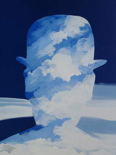 DENOËL -  Hommage à  Magritte - Lithographie signée au crayon, édition limitée 2