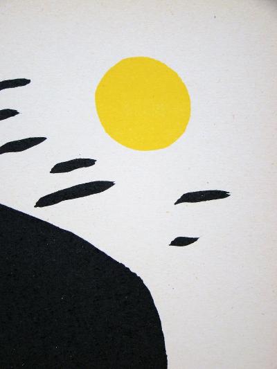 Alexandre CALDER - Composition, 1952 - Lithographie originale en couleurs 2