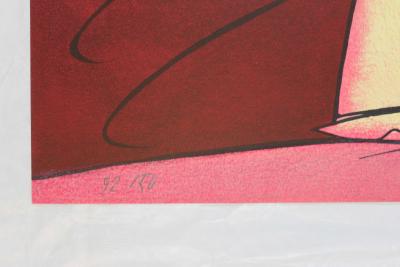 Valerio ADAMI - En solitaire, 1984 - Lithographie signée au crayon 2