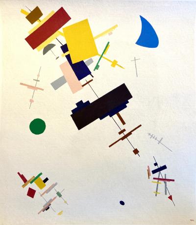 Kasimir MALEVITCH (d’après) - Composition suprématiste,1936 - Lithographie 2