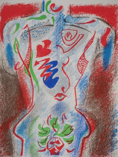 André MASSON - Cupidon, le dieu de l’amour, 1972 - Lithographie originale 2