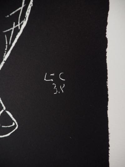 LE CORBUSIER - Les mains et le penseur, 1964 - Lithographie originale signée 2