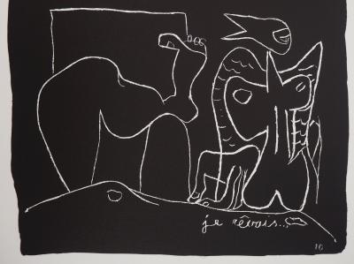 LE CORBUSIER - Rêve surréaliste, 1964 - Lithographie originale 2