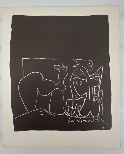 LE CORBUSIER - Rêve surréaliste, 1964 - Lithographie originale 2
