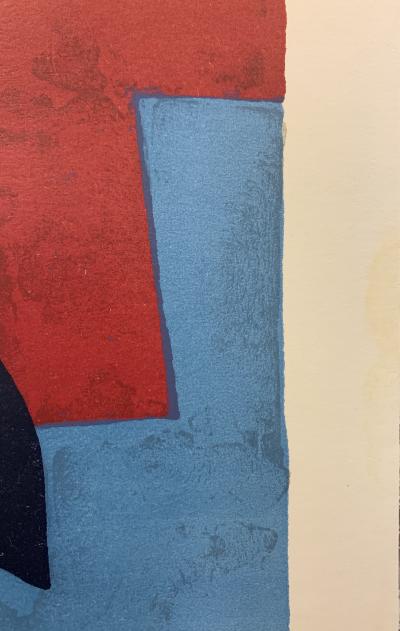 Serge POLIAKOFF - Composition rouge, verte et bleue, 1961 - Lithographie originale 2