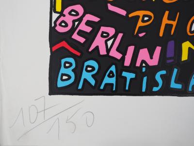 Robert COMBAS : Mois de la photo - Sérigraphie originale Signée 2