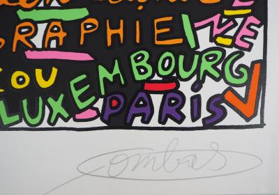 Robert COMBAS : Mois de la photo - Sérigraphie originale Signée 2