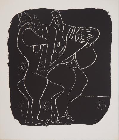 LE CORBUSIER - Deux nus, 1964 - Lithographie originale signée 2