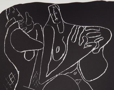 LE CORBUSIER - Deux nus, 1964 - Lithographie originale signée 2