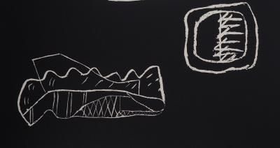 Le CORBUSIER - Sur ma table à dessin, 1964 - Lithographie originale signée 2