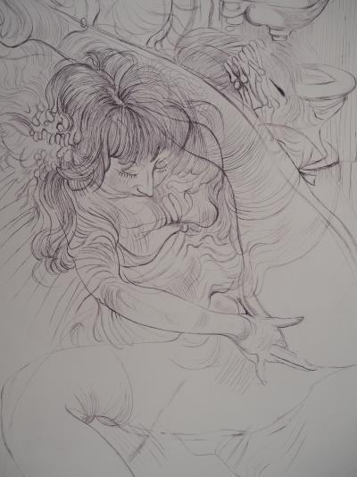 Hans BELLMER - Toilette intime - Gravure originale signée 2