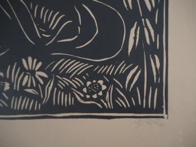 Raoul DUFY : L’amour - Gravure sur bois originale signée 2