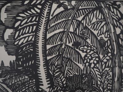 Raoul DUFY : La chasse - Gravure sur bois originale signée 2