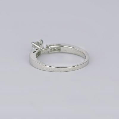 White Gold Solitaire Diamond Ring 2