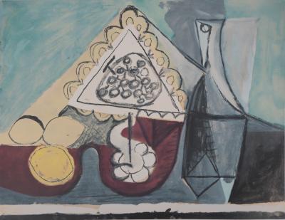 Pablo PICASSO (d’après) - Table aux citrons, 1960 - Lithographie 2