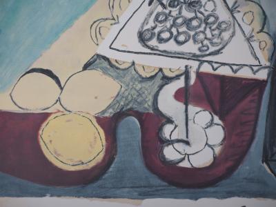 Pablo PICASSO (d’après) - Table aux citrons, 1960 - Lithographie 2