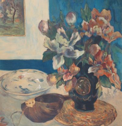 Paul GAUGUIN (d’après) - Nature morte à la mandoline - Lithographie 2