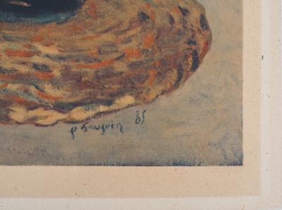 Paul GAUGUIN (d’après) - Nature morte à la mandoline - Lithographie 2