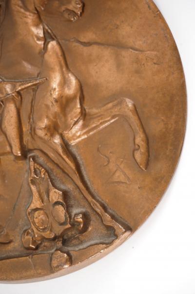 Salvador DALI - Unicorne dionysiaque - Sculpture en bronze signée 2